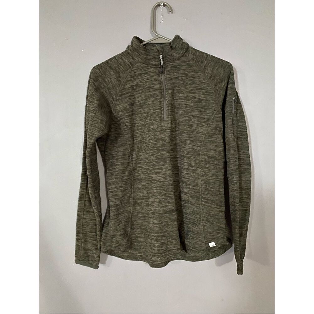 Bcg Gray And Black Athletic Performance Fleece Pullover Size Small